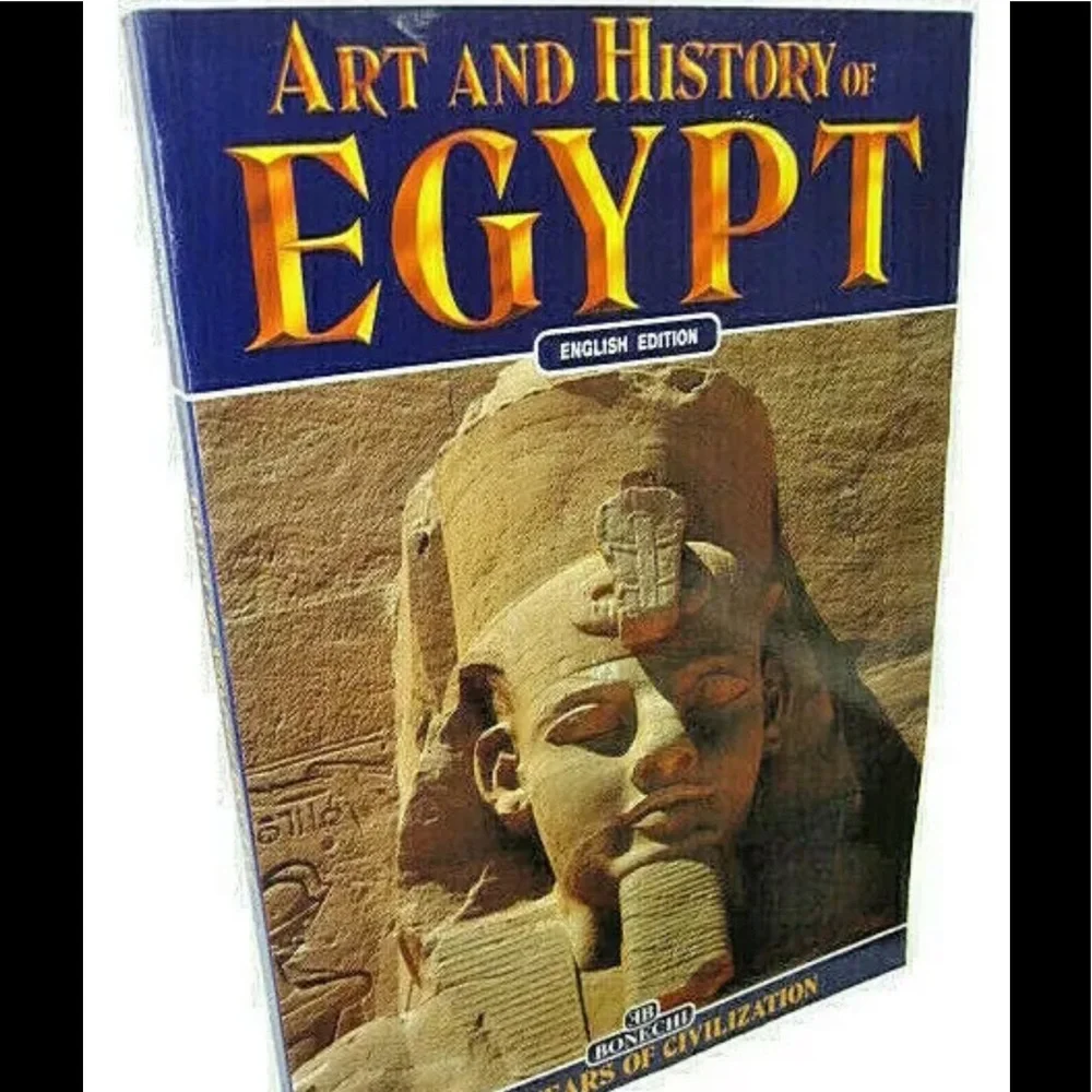 ART AND HISTORY OF EGYPT 5000 YEARS OF CIVILIZATION paperback book Bonechi